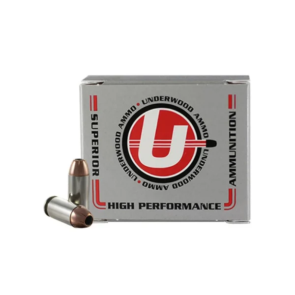Underwood Ammo Xtreme Hunter Handgun Ammunition 10mm Auto 150gr Solid Monolithic 1425 fps 20/ct
