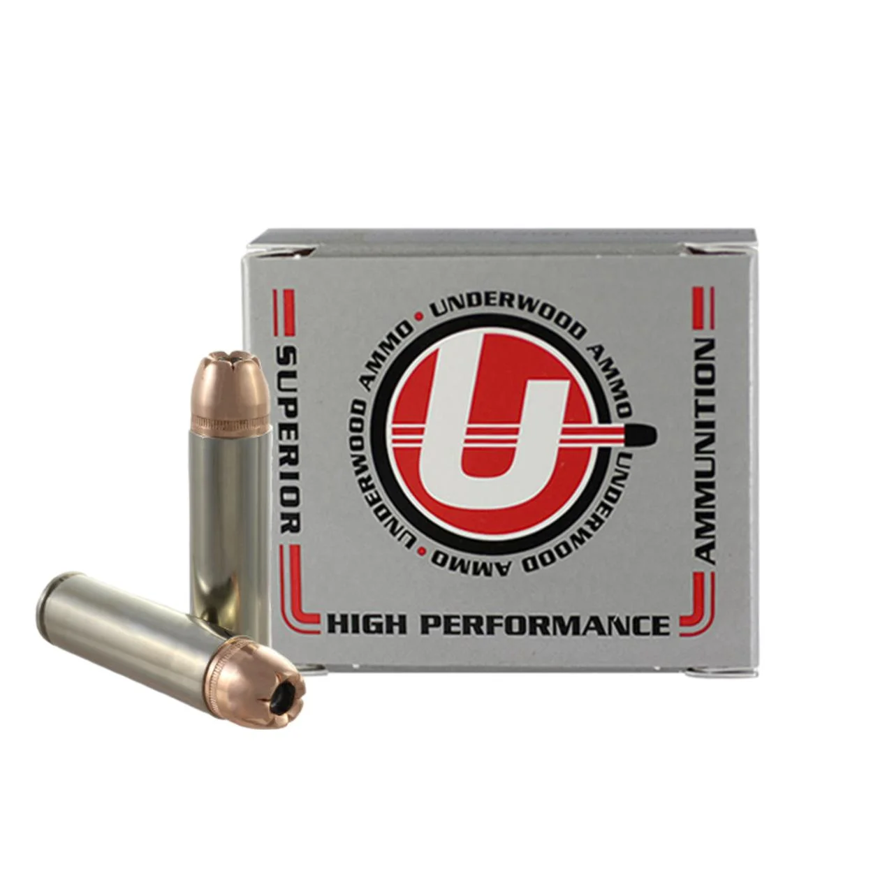 primary-43781 Underwood Ammo Underwood Handgun Ammunition .500 Auto Max 350gr JHP 2300 fps 20/ct