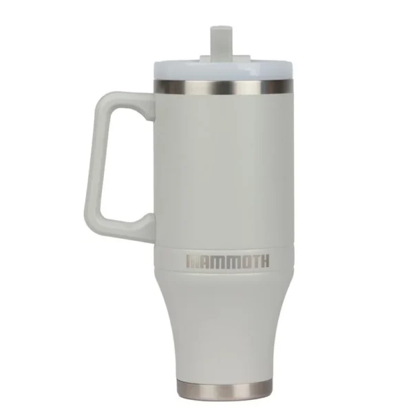 Rock Ridge Outdoors Mammoth Ascent Tumbler 40 oz Light Grey