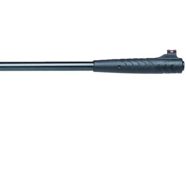 Hatsan Mod 95 Vortex Combo Air Rifle, partial right-side view of black barrel and front sight