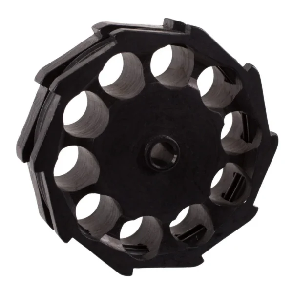 Hatsan USA / Escort HERCULES magazine, angled front view in black with 10 circular openings