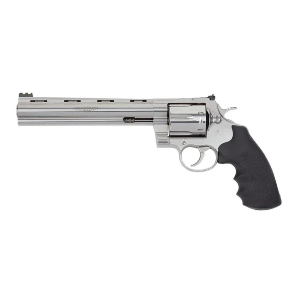 Colt Manufacturing Colt Target Anaconda Handgun .44 Rem Mag 6rd Capacity 8" Barrel Stainless Steel Frame Hogue Rubber Grip