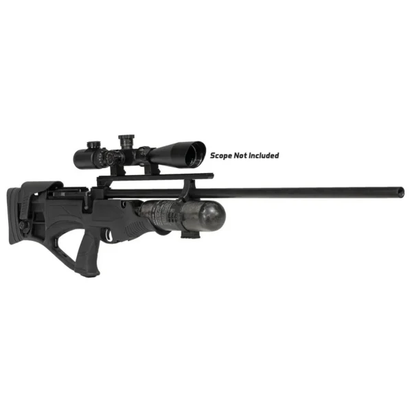 Hatsan PileDriver Air Rifle - .45 Adv Polymer Bullpup wtith Fill Probe 900 fps, black right-side view