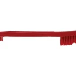Kleen-Bore KLEEN BR DBL END NYLON BRISTLE BRUSH red double-ended brush, side view