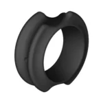 G5 Outdoors Meta Pro Peep, black angled view with circular aperture and grooved profile