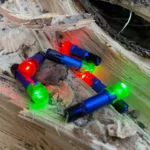 Feradyne Outdoors Nockturnal Launchpad Crossbow Nock, blue nocks glowing red and green