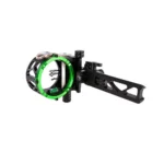 Feradyne Outdoors Rocky Mountain Horizon 3-Pin sight, black with green ring and mounting arm