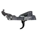 Franklin Armory BFSIII AK-C1, right-side view of black firing system with curved trigger