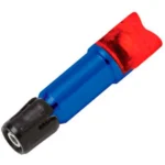 Feradyne Outdoors Nockturnal Launchpad Crossbow Nock Red 3/ct blue nock with red translucent end
