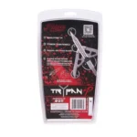 Feradyne Outdoors Rage Black Series Trypan Broadheads, sealed red and black retail package