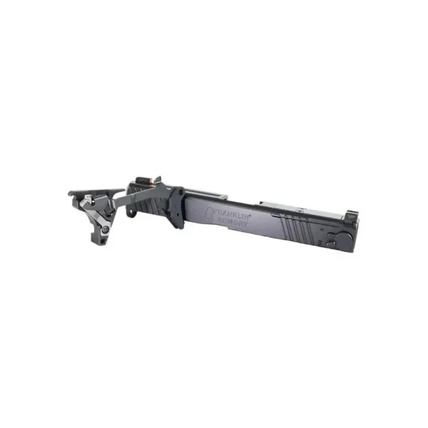 Franklin BFS G-S223 black firing system assembly in side view with visible red trigger