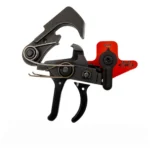 Franklin Armory BFSIII AR-ELITE Binary Trigger, black and red trigger assembly with two bows