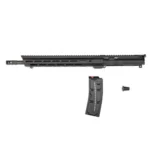 Franklin Armory F17-X Complete Upper Receiver, black right-side view with magazine and pin