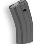 ASC AR Family Rifle Magazine curved grey aluminum magazine with grey follower