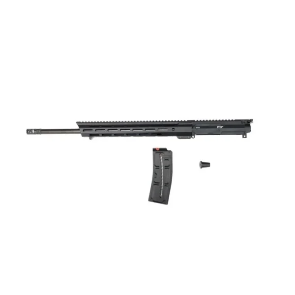 Franklin Armory F17-L Complete Upper Receiver in black, left side with magazine