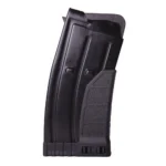 American Tactical Inc-ATI ATI BULL-DOG shotgun magazine, black curved side view