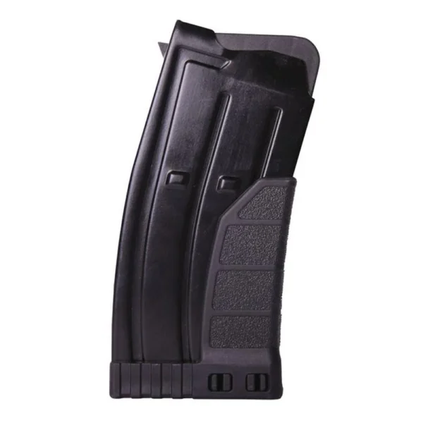 American Tactical Inc-ATI ATI BULL-DOG shotgun magazine, black curved side view
