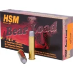 Hunting Shack DBA HSM Munitions HSM Bear Load Hard Cast Handgun Ammunition .460 S&W 325gr WFN Gas Check 1824 fps 20/ct