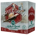 Eurosports LLC Nobel Sport Dove & Quail Shotshells, front and side view of grey box