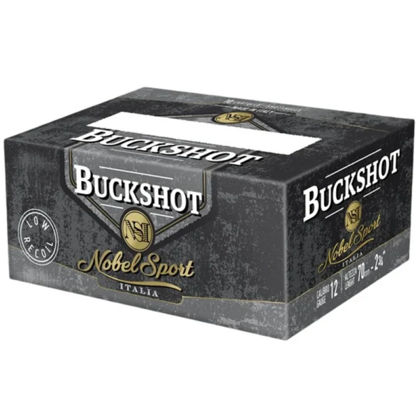 Eurosports LLC Noble Sport Buckshot Law Enforcement Shotshells 12 ga 2-3/4" 9 pellet 1200 fps #00 10/ct