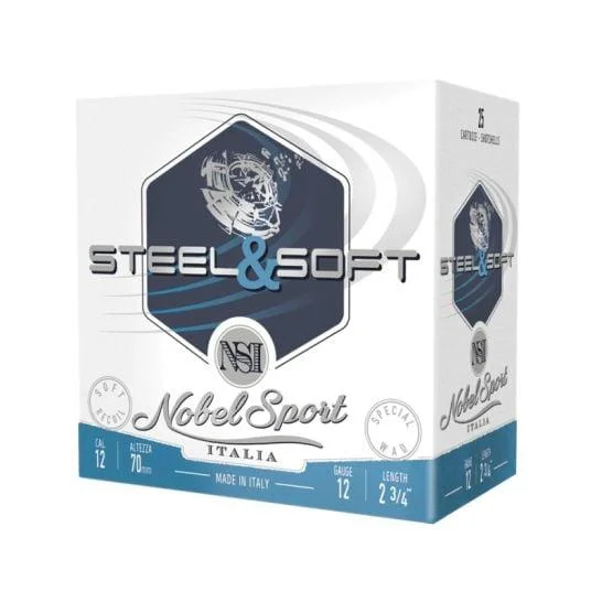 Eurosports LLC Noble Target Steel Shotshells 12 ga 2-3/4" 1 oz 1280 fps #7 25/ct