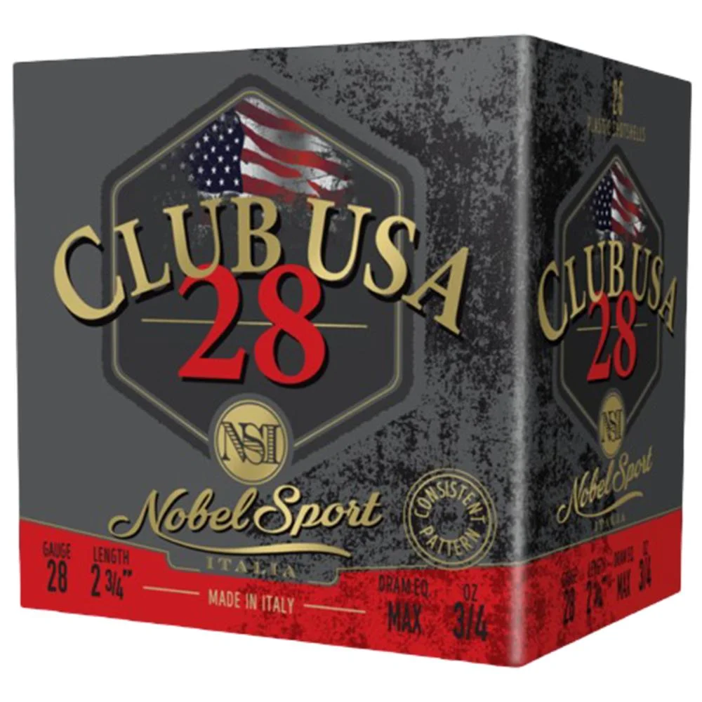 primary-44145 Eurosports LLC Nobel NSI 28T1 Shotshell 28 ga 2-3/4" 3/4 oz 1300 fps #7.5 25/ct