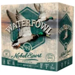 Eurosports LLC Nobel Sport Steel Waterfowl Shotshells green case with flying duck graphics