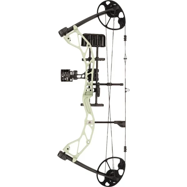 Pure Archery Group Diamond Archery Radian Compound Bow 305 fps 10-55 lbs RH Forest Green with Package