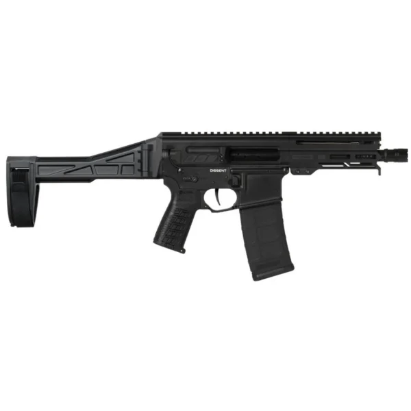 Cmmg Inc. CMMG DISSENT Mk4 300BLK 30rd (1) Magazine 6.5in BRACED pistol Armor Black