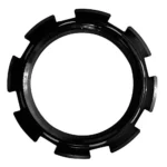 Yankee Hill Machine Product 841812103233, black circular ring front view with outer tabs