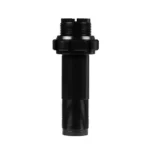 Yankee Hill Machine YHM Victra-20 Remington Mount Assembly, black side view with threads