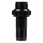 Yankee Hill Machine YHM Victra-20 Browning Invector Mount Assembly, black side view with threads