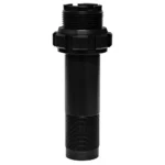 Yankee Hill Machine YHM Victra-20 Browning Invector Plus mount, black front view with threaded ends