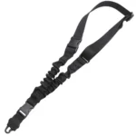 Military Products TacShield Shock Sling Single Point 1.25" Black with Double QRB