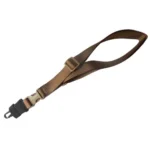 Military Products TacShield CQB Single Point Sling in coyote brown with black HK hook