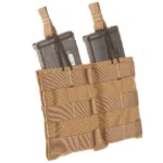 Military Products TacShield Double Speed Load Rifle Molle Pouch-Coyote