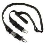 Military Products TacShield Warrior 2n1 Padded Sling with HK Snap Hook 1.25" Black