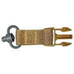 Military Products TacShield Side Release Buckle Attachment for QD Push Button Coyote Brown