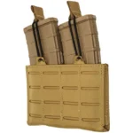 Military Products TacShield RZR Molle Double Rifle Magazine Pouch Coyote Brown