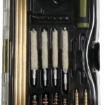 Military Products TacShield Sport Ridge Universal Rifle Kit, front view in clear hard case