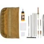 Military Products TacShield Universal GI Field Clean Kit with coyote pouch, rods and brushes
