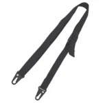 Military Products TacShield Sport Ridge 2 Point Rifle Sling, black sling with HK snap hooks