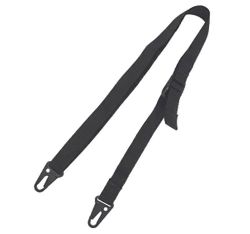 primary-44334 Military Products TacShield Sport Ridge 2 Point Rifle Sling, black sling with HK snap hooks