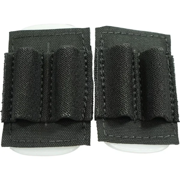 Military Products TacShield PRS Shell Holder Sling Attachment, two black fabric shell holders