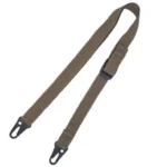 Military Products TacShield Sport Ridge 2 Point Rifle Sling, coyote brown with two snap hooks