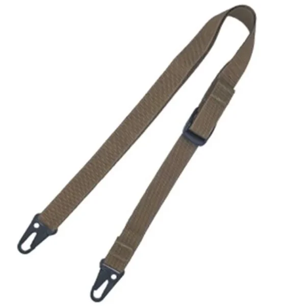 Military Products TacShield Sport Ridge 2 Point Rifle Sling, coyote brown with two snap hooks
