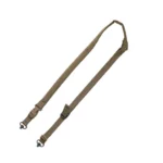 Military Products TacShield Tactical 2 Point Quick Adjust Sling Padded QD Push Button Swivel Coyote Brown