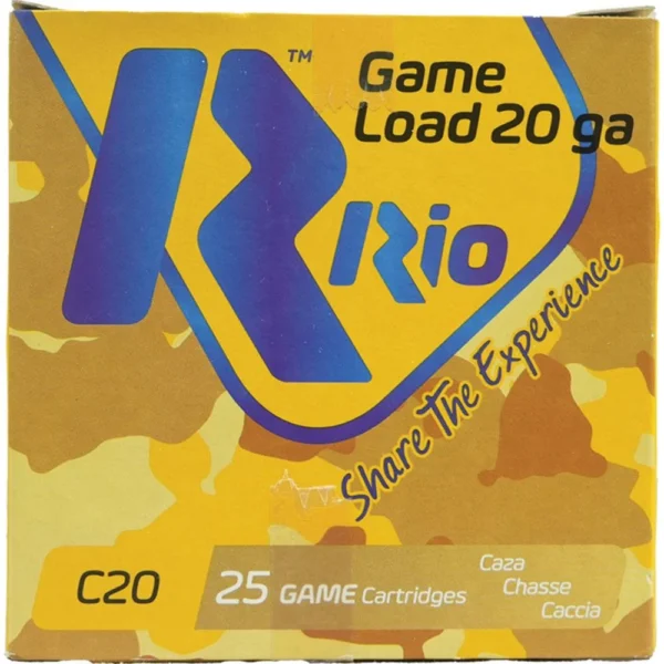 Rio Outdoors Corp Rio Royal Buck 20ga 2-3/4" 9 plts #1 1345 fps 25/ct