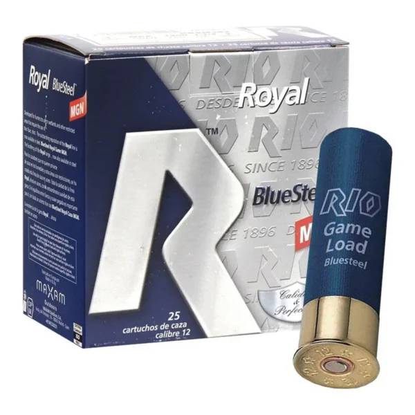 Rio Outdoors Corp Rio Royal BlueSteel 12 ga 3 1/2" MAX 1 3/8 oz #BB 1550 fps 25/ct
