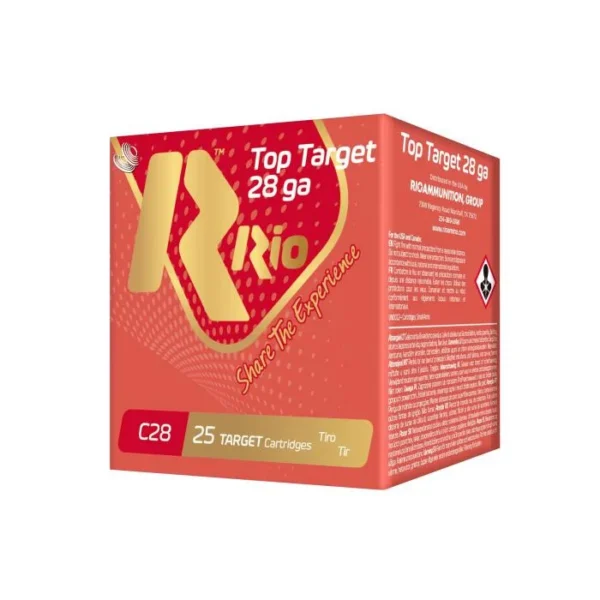 Rio Outdoors Corp Rio Top Target Shotshells 28ga 2-3/4" 3/4oz 1300 fps #7.5 25/ct